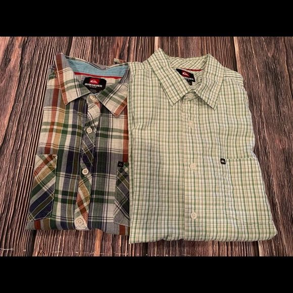 Bundle of 2 Quicksilver button-down shirts 
Size M - Picture 8 of 11